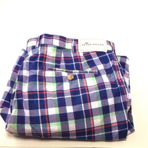 New! Peter Millar Gold Shorts